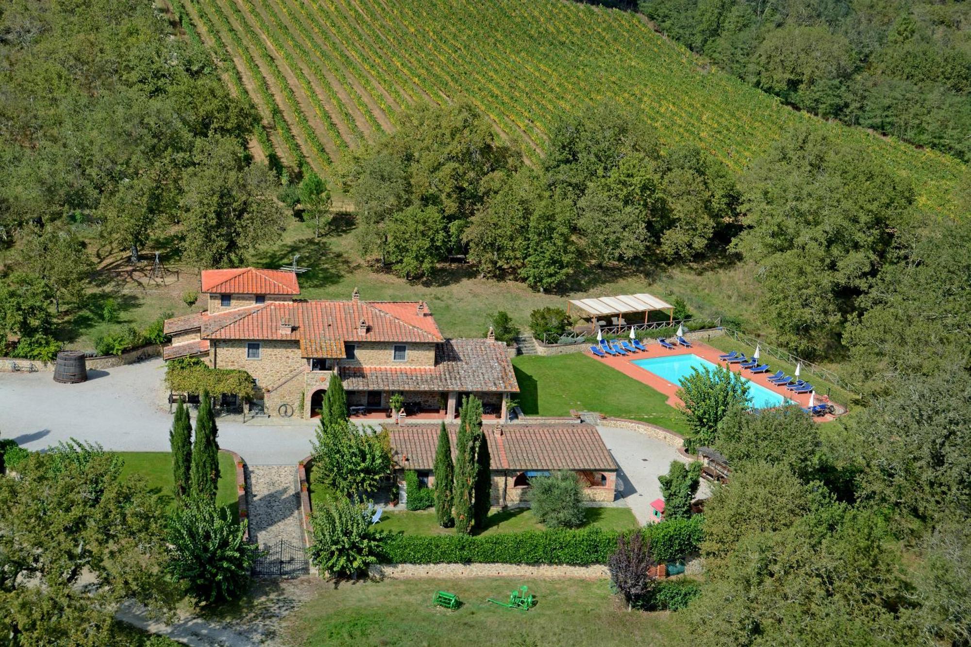 Agriturismo L'Incrociata Bucine Luaran gambar